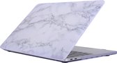 Mobigear Laptophoes geschikt voor Apple MacBook Pro 15 Inch (2016-2019) Hoes Hardshell Laptopcover MacBook Case | Mobigear Marble - Model 37 - Model A1707 / A1990