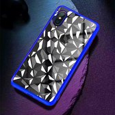 Mobigear Diamond TPU Backcover voor de iPhone XS Max - Blauw