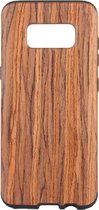 Samsung Galaxy S8 Plus Hoesje - Mobigear - Wood Look Serie - TPU Backcover - Padauk - Hoesje Geschikt Voor Samsung Galaxy S8 Plus