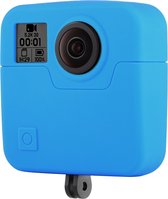 GoPro Fusion Hoesje - Mobigear - Classic Serie - Siliconen Hoesje - Blauw - Hoesje Geschikt Voor GoPro Fusion