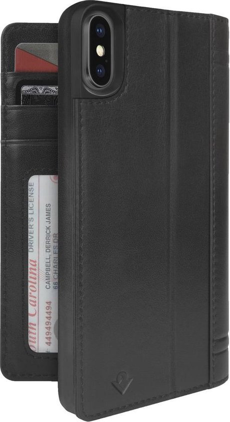 TwelveSouth Journal coque de protection pour téléphones portables 14,7 cm (5.8") Étui avec portefeuille Noir