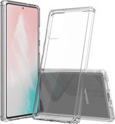 Mobigear Crystal Backcover Hoesje - Geschikt voor Samsung Galaxy Note20 Ultra - Gsm case - Transparant