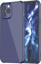 Apple iPhone 12 Mini Hoesje - Mobigear - Crystal Serie - Hard Kunststof Backcover - Transparant / Blauw - Hoesje Geschikt Voor Apple iPhone 12 Mini