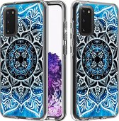 Samsung Galaxy S20 Hoesje - Mobigear - Design Serie - Hard Kunststof Backcover - Mandala - Hoesje Geschikt Voor Samsung Galaxy S20