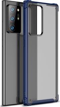 Samsung Galaxy Note 20 Ultra Hoesje - Mobigear - Shockproof Serie - Hard Kunststof Backcover - Blauw - Hoesje Geschikt Voor Samsung Galaxy Note 20 Ultra