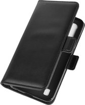 Motorola Moto E6s (2020) Hoesje - Mobigear - Slim Magnet Serie - Kunstlederen Bookcase - Zwart - Hoesje Geschikt Voor Motorola Moto E6s (2020)