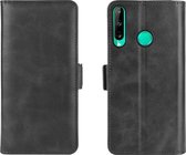 Huawei P40 Lite E Hoesje - Mobigear - Slim Magnet Serie - Kunstlederen Bookcase - Zwart - Hoesje Geschikt Voor Huawei P40 Lite E