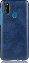 Samsung Galaxy M21 Hoesje - Mobigear - Excellent Serie - Hard Kunststof Backcover - Blauw - Hoesje Geschikt Voor Samsung Galaxy M21