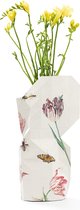 Tiny Miracles - Duurzame Design Vaas - Paper Vase Cover - Marrel - Vintage Tulips - Large