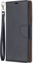 Samsung Galaxy Note 10 Plus Hoesje - Mobigear - Excellent Serie - Kunstlederen Bookcase - Zwart - Hoesje Geschikt Voor Samsung Galaxy Note 10 Plus