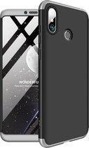 Xiaomi Mi Max 3 Hoesje - Mobigear - 360 Serie - Hard Kunststof Backcover - Zwart / Zilver - Hoesje Geschikt Voor Xiaomi Mi Max 3
