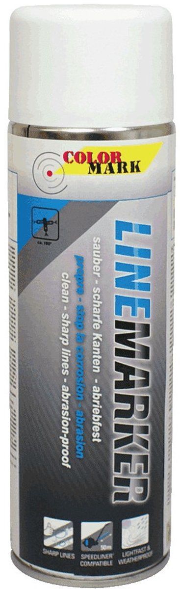 COLORMARK Linemarker - Wit - 500 ml - Afwerkingslaag