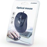 Gembird - Optische muis USB zwart