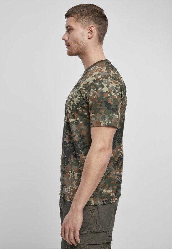 Lot De 50 T-shirts Camouflés Armée Hollandaise - Taille L, Coton - Occasion Très Bon état
