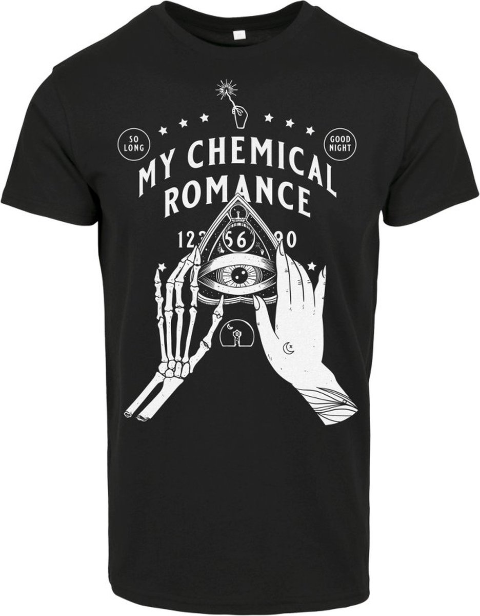 Merchcode My Chemical Romance - My Chemical Romance Pyramid Heren T-shirt - XS - Zwart