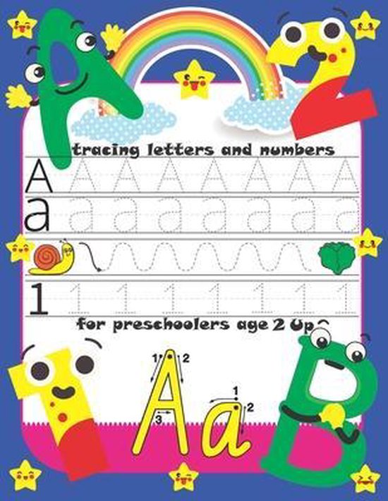tracing letters and numbers for preschoolers age 2 up Trace Letters
