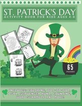 St. Patrick's Day Activity Book For Kids Ages 4-8