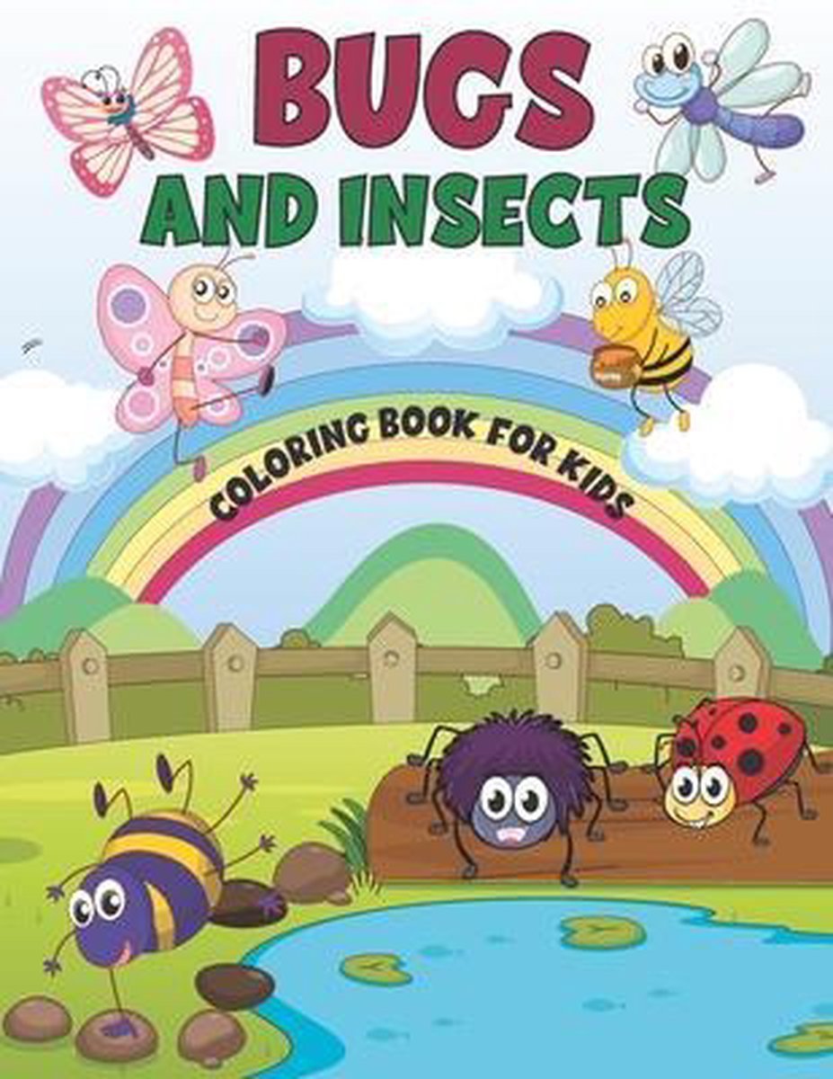 Bugs And Insects Coloring Book For Kids van Sd Art