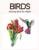 Birds Coloring Book For Adults