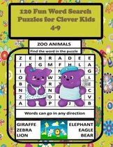 120 Fun Word Search Puzzles for Clever Kids 4-9