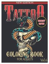 Tattoo Midnight Edition Coloring Book for Adults