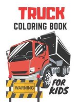 Truck Coloring Book For Kids