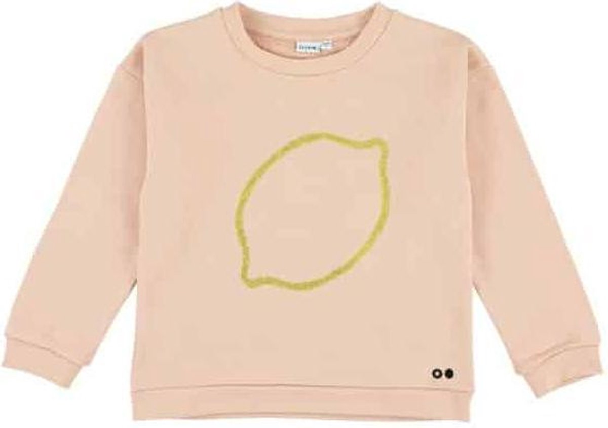 Trixie Baby sweater lemon squash
