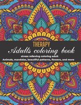 THERAPY Adults coloring book