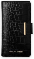 iDeal of Sweden Phone Wallet voor iPhone 11 Pro/XS/X Jet Black Croco