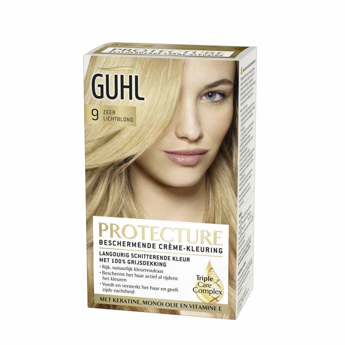 Guhl Beschermende Cremekleuring 9 Zeer Lichtblond
