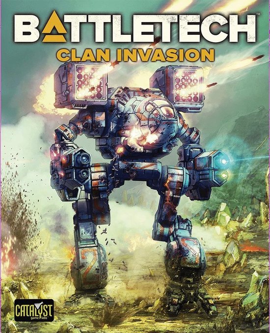 Gezelschapsspel: Battletech: Clan Invasion, uitgegeven door Catalyst Game Labs