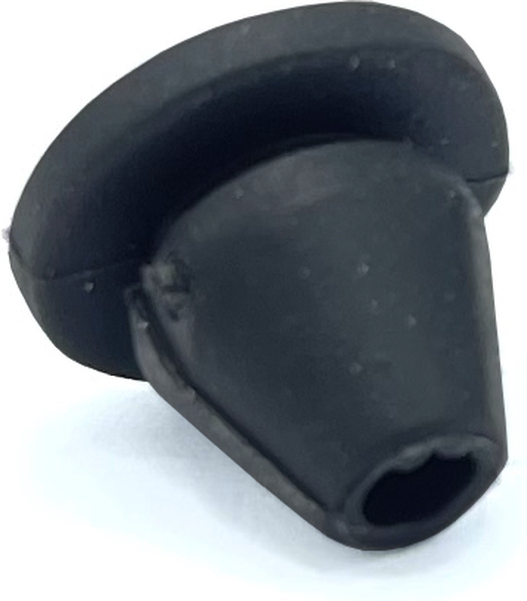 Berkvens Kozijnbuffer zwart - rubber dopjes stalen kozijn - 2mm (per 10  stuks) | bol.com