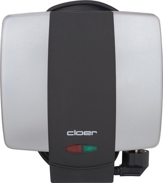 Cloer Wafelijzer 1431 930W bk/sr — afbeelding 4