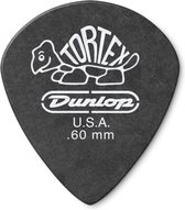 Dunlop Pitch Black Jazz III Pick 0.60 mm 6-pack plectrum