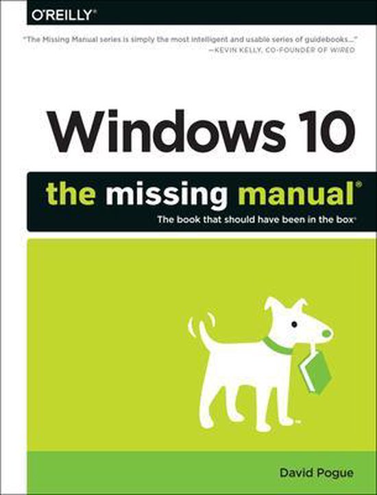 Windows 10 The Missing Manual - cover