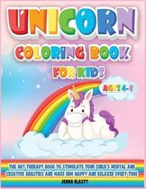 Unicorn Coloring Book for Kids (Ages 4-8)