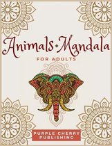 Animals Mandala coloring book for adults