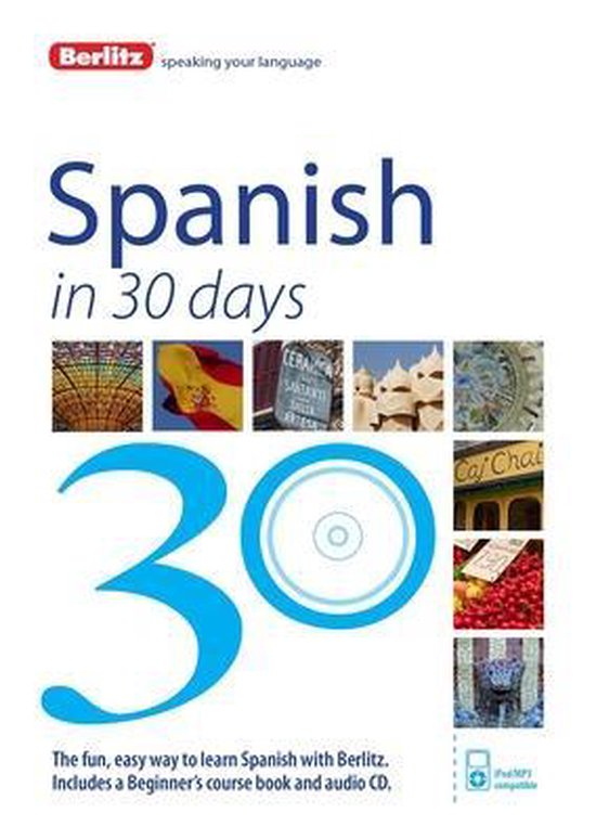 Spanish In 30 Days Berlitz Language - cover
