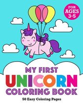 My First Unicorn Coloring Book