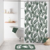 Livetti Douchegordijn en ringen Shower Curtain 180x200 cm Jungly