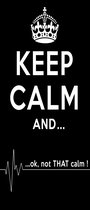 Keep Calm deurposter 92x202 cm