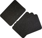 Absorptiemat wasbak & handdroger | 89 x 61 cm | 4 stuks