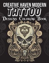 Creative Haven Modern Tattoo Designs Coloring Book