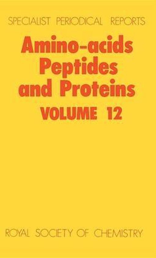 Amino Acids, Peptides, and Proteins - cover