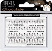 Ardell Chocolate Individual Knot-Free Flares - Combo Pack