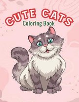 Cute cats coloring book