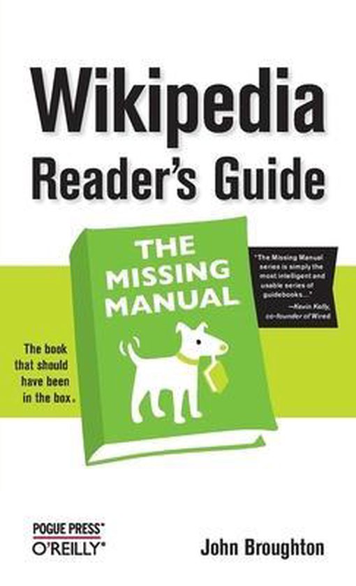Wikipedia Readers Guide - cover
