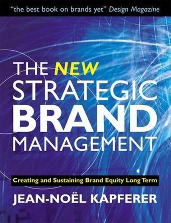 New Strategic Brand Management - cover
