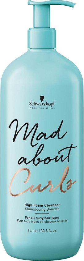 Schwarzkopf Professional - Mad About Curls High Foam Cleanser - Šampon - 1000ml