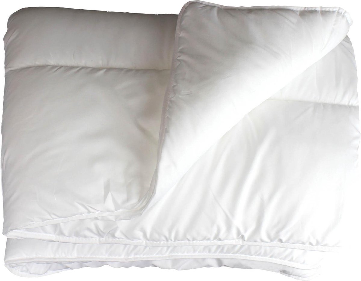 Livetti® Dekbed EenPersoons Duvet 140x200cm Dust Mite Poly Premium Wit